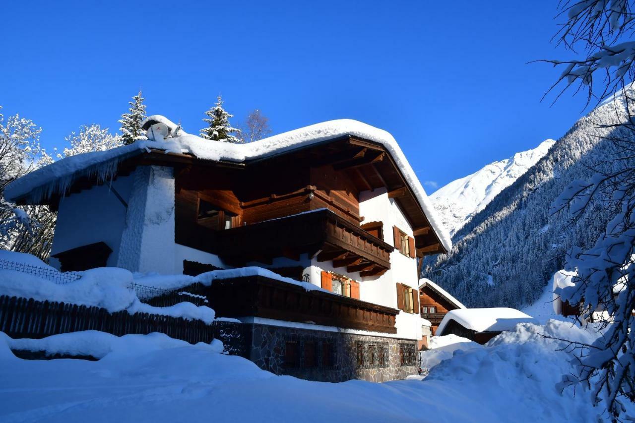 Appartamento Haus Hubertus Sankt Leonhard im Pitztal Esterno foto